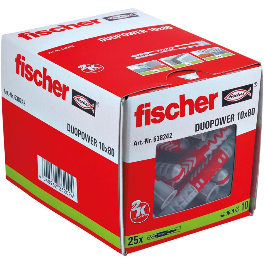 Fischer DuoPower 10 X 80 538242