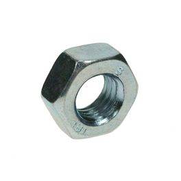 Hexagon Full Nuts - Bright Zinc Plated