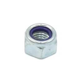 Nylon Insert Nuts - Bright Zinc Plated