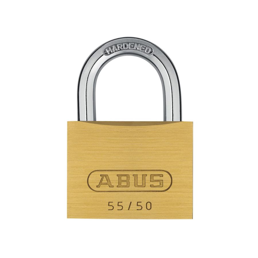 ABUS 55/50mm Brass Padlock Keyed Alike 5501