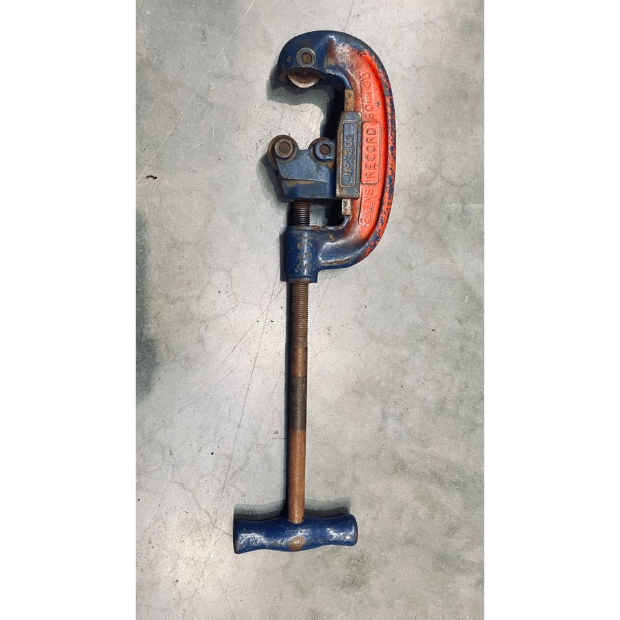 Record 1/2 - 2" Pipe Cutter 202 Roller Pipe Cutter (No.1658) Second Hand