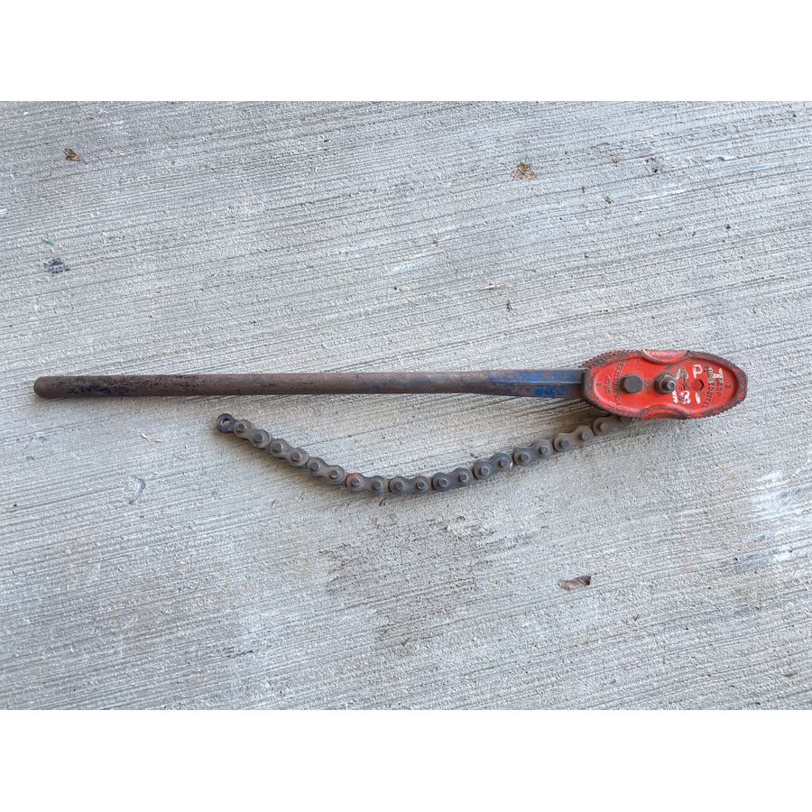 RIDGID 3229 ¼" - 2½" Double-End Chain Tong 92665 Second Hand