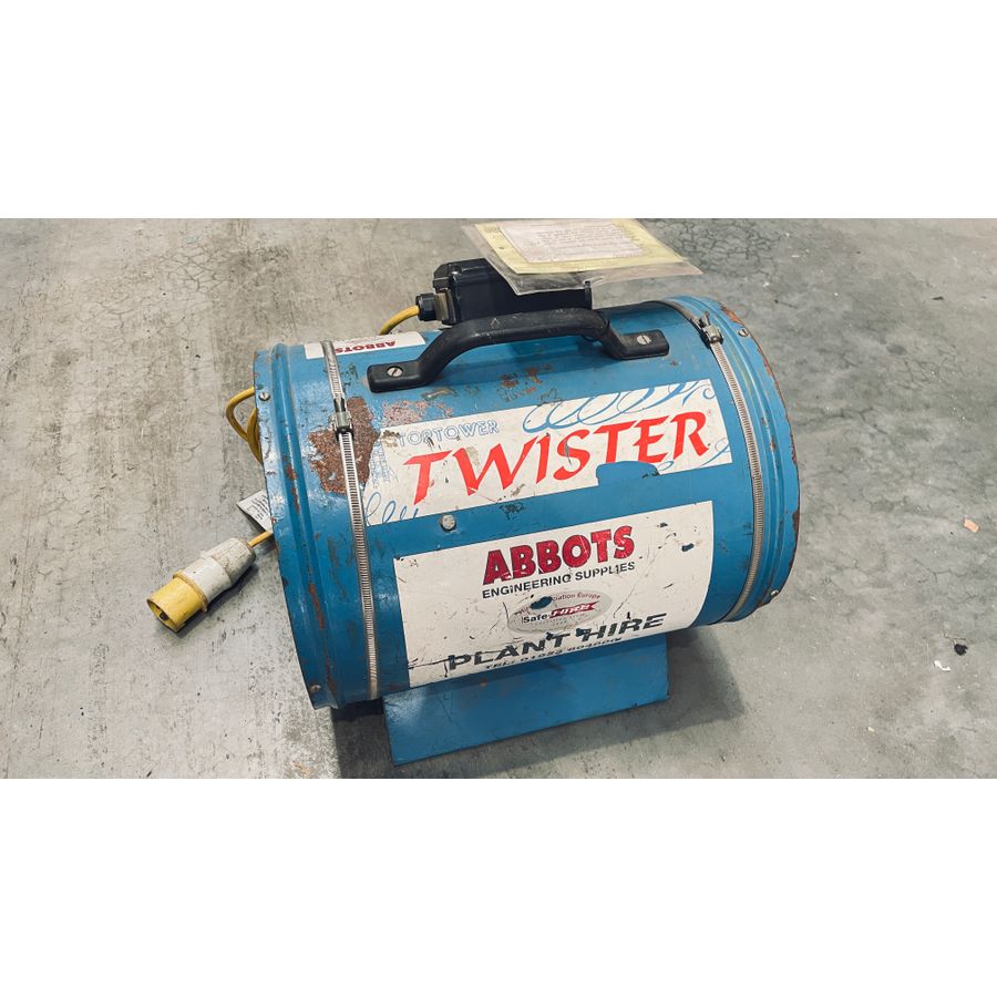 Portable Welding Fume Extractor 110v Twister Top Tower No.2333 Second Hand