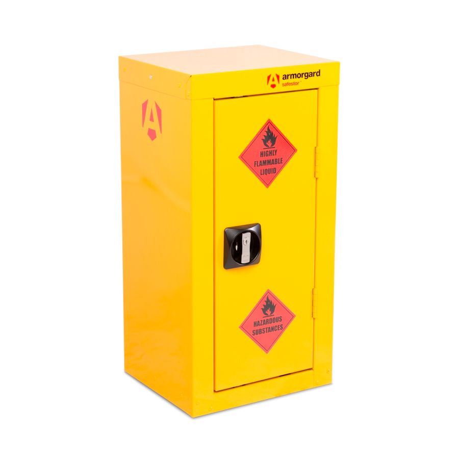 Armorgard Safestor Hazardous Floor Cupboard 350mm x 315mm x 700mm with 1 Shelf HFC2