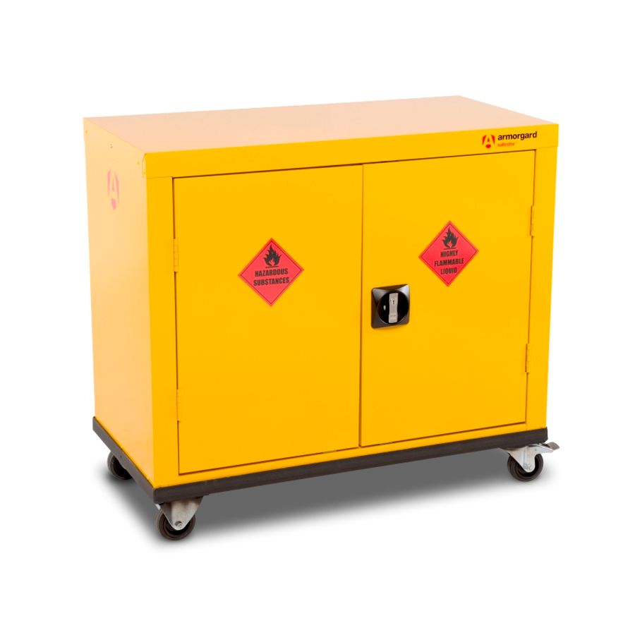 Armorgard Safestor Hazardous Mobile Cupboard 900mm x 465mm x 810mm HMC1