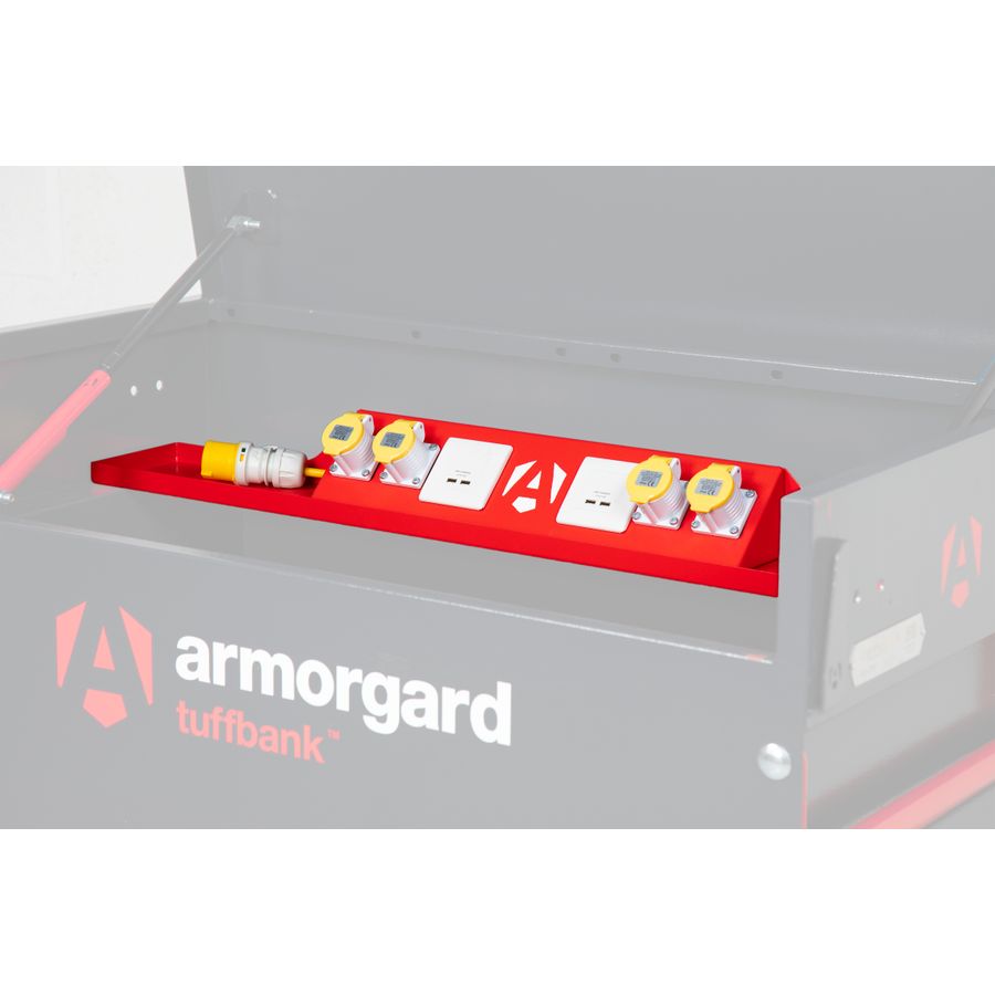 Armorgard Tuffbank 1200 Deep Powerbank Shelf (To Suit TBC4) TBDS4P