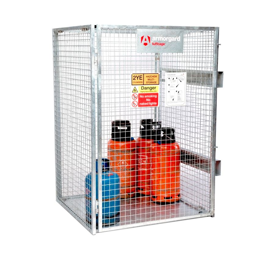 Armorgard Tuffcage 1300mm x 1240mm x 1800mm Collapsible Gas Cage TC1.2