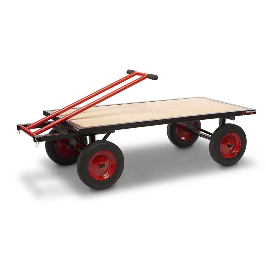 Armorgard Turntable Truck, robust large trolley for moving materials