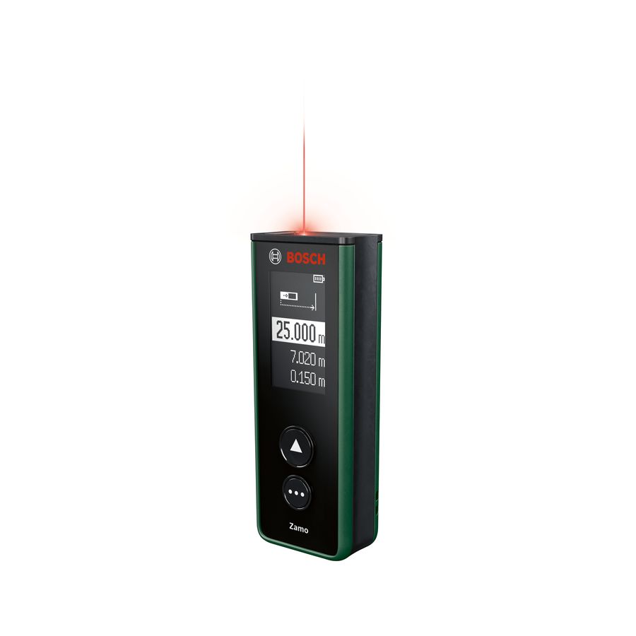 Bosch Zamo Digital Laser Measure Set with 3 Adapters
