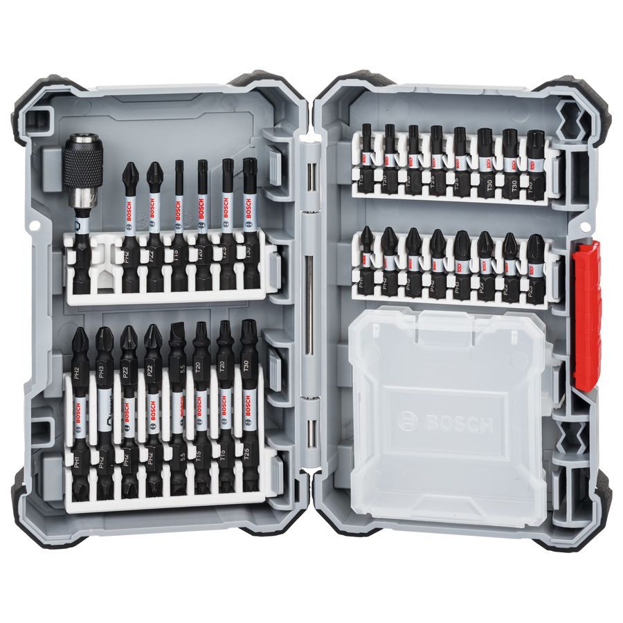 Bosch 31 Piece Impact Screwdriver Bit Set 2608522366