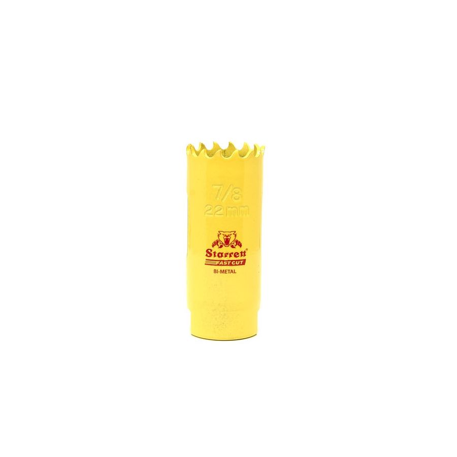 Starrett Fast Cut Bi-Metal Holesaw 22mm