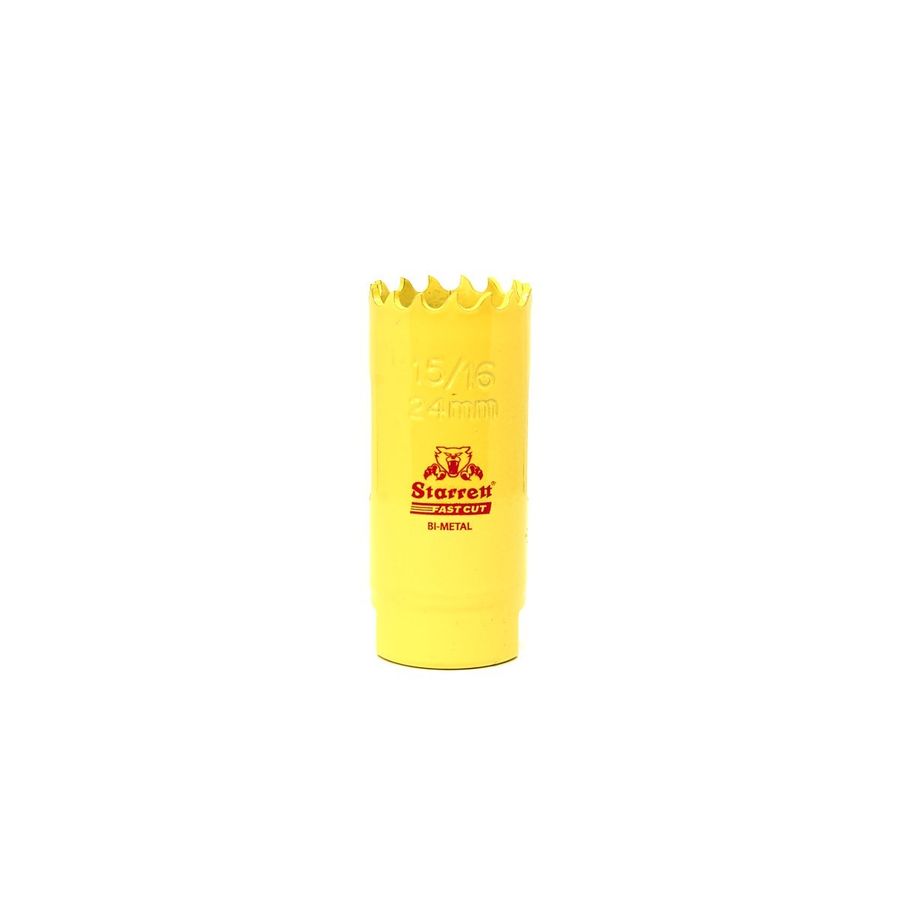 Starrett Fast Cut Bi-Metal Holesaw 24mm