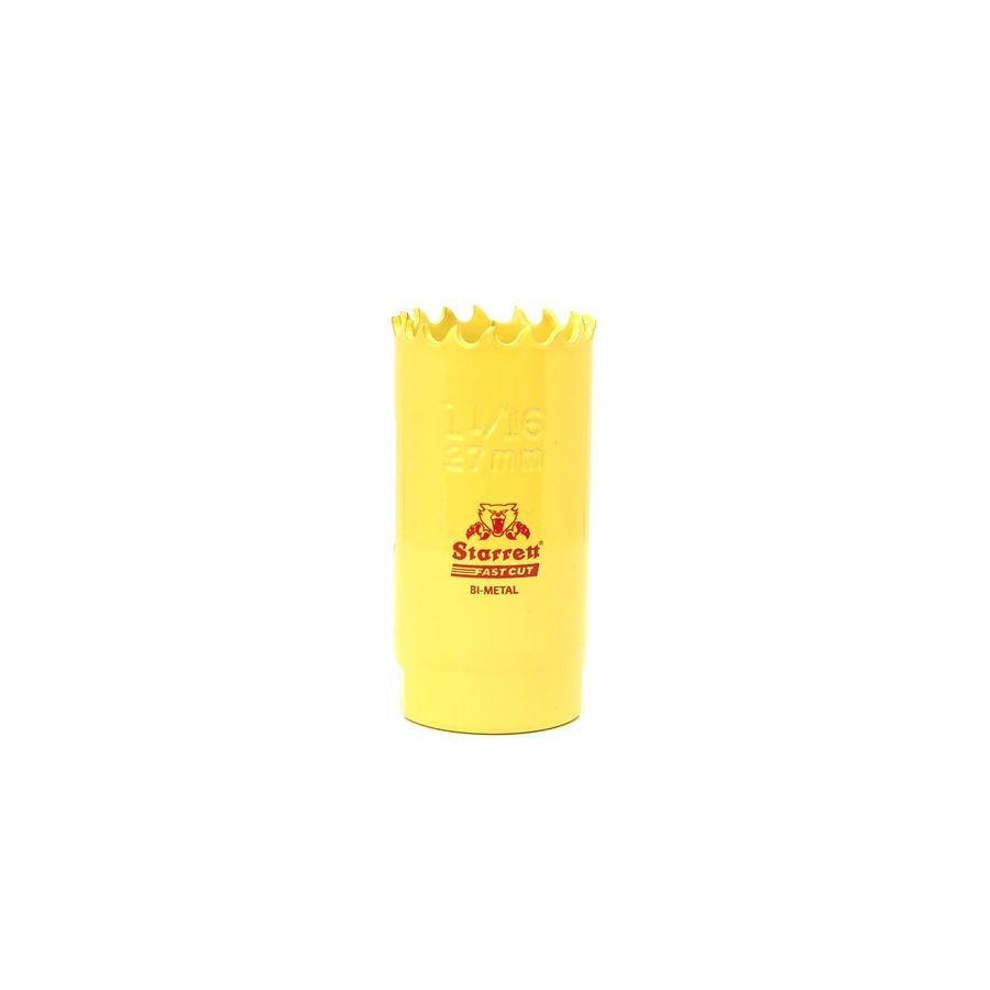 Starrett Fast Cut Bi-Metal Holesaw 27mm