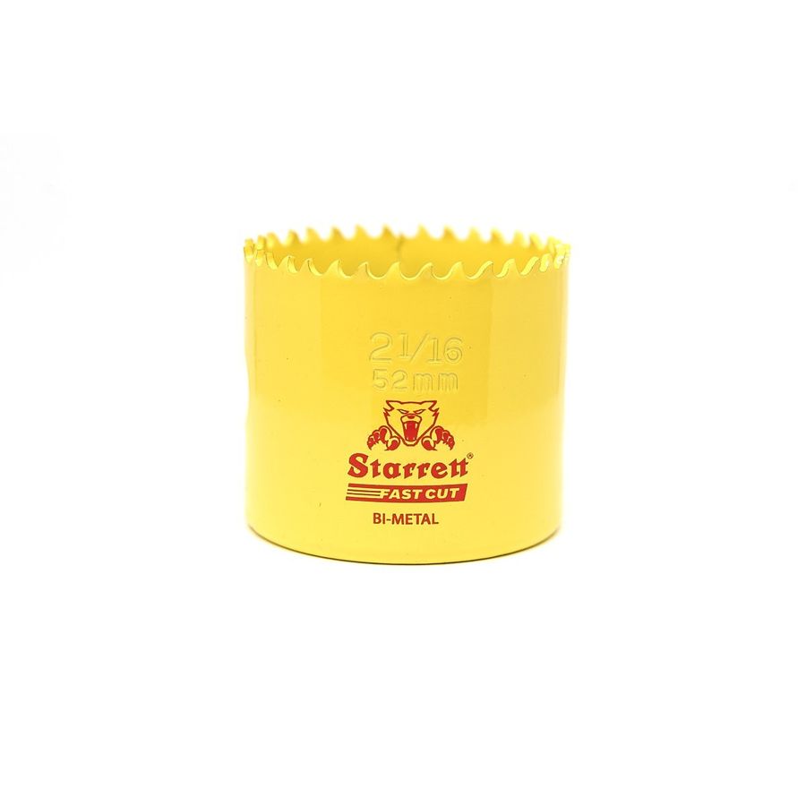 Starrett Fast Cut Bi-Metal Holesaw 52mm
