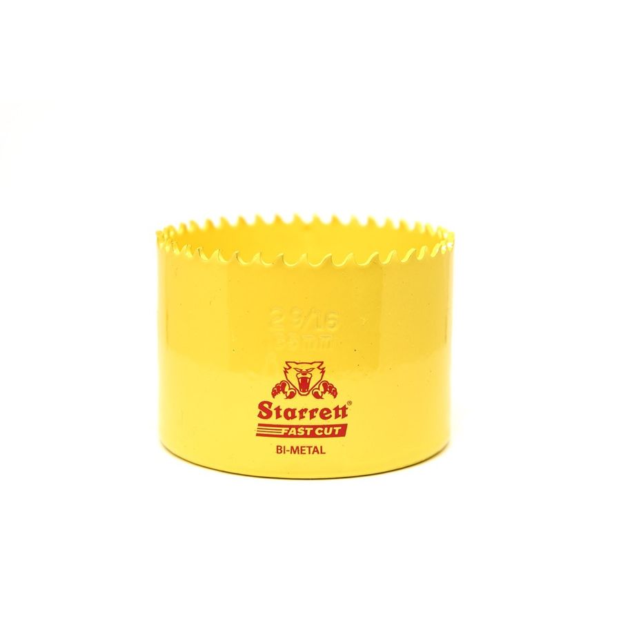 Starrett Fast Cut Bi-Metal Holesaw 65mm
