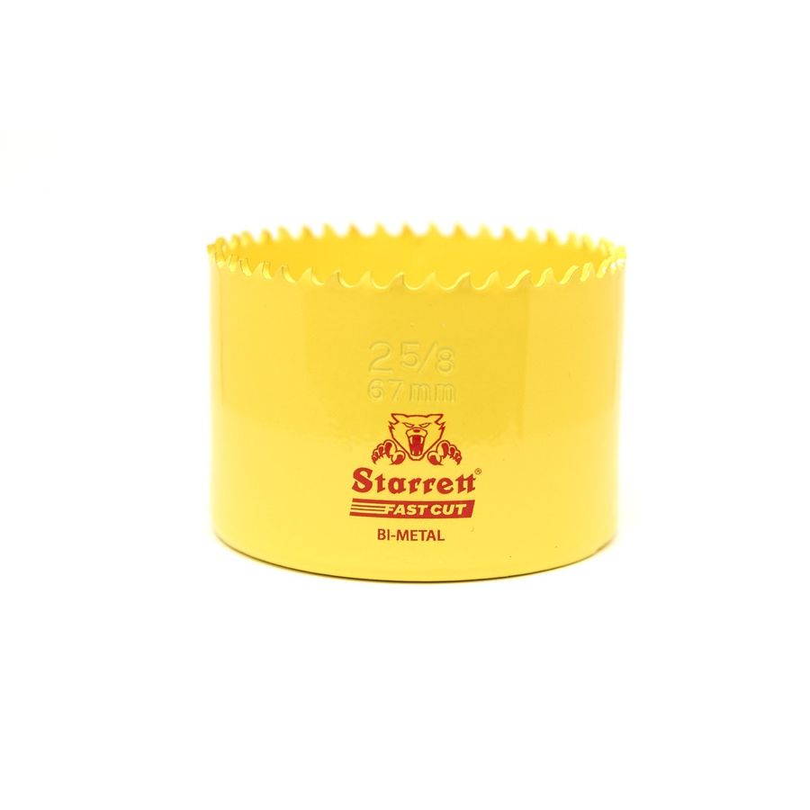 Starrett Fast Cut Bi-Metal Holesaw 67mm