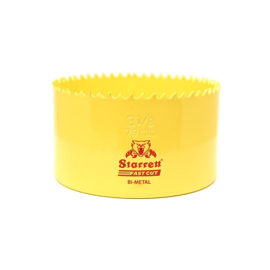 Starrett Fast Cut Bi-Metal Holesaw 79mm