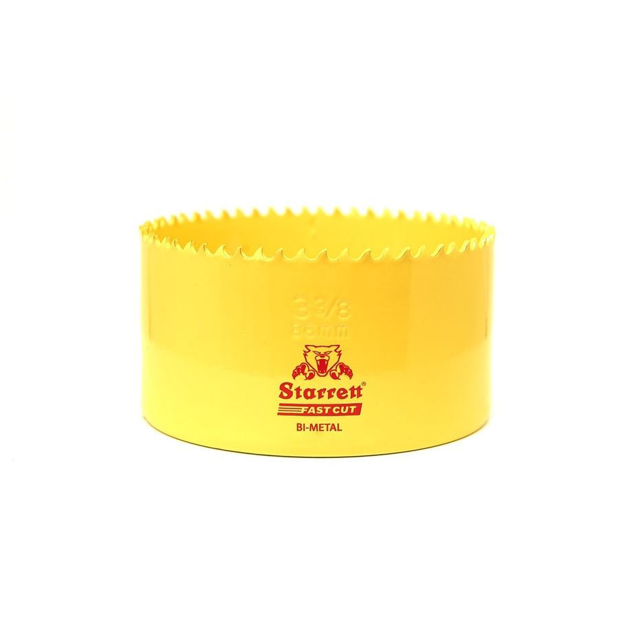 Starrett Fast Cut Bi-Metal Holesaw 86mm