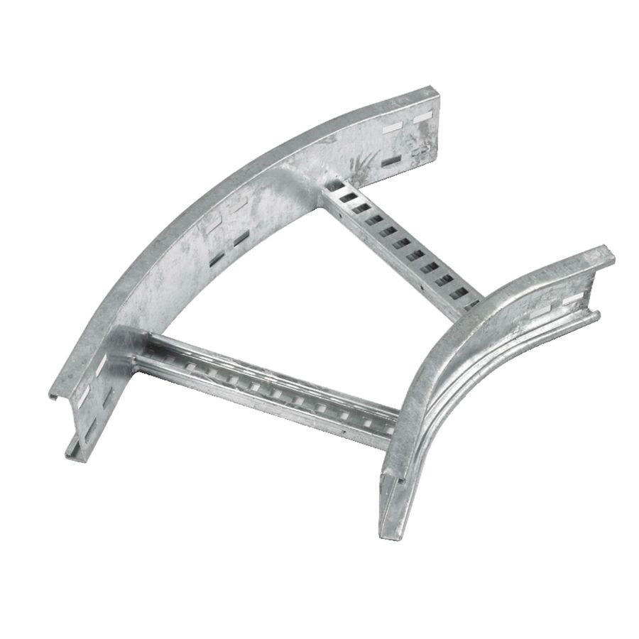 Unistrut U10 150mm Flat Bend 45° Hot Dip Galvanised