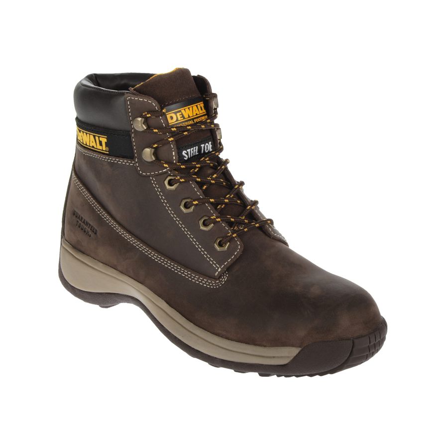 DeWalt Apprentice Hiker Nubuck Boots Brown UK 6 EUR 39/40