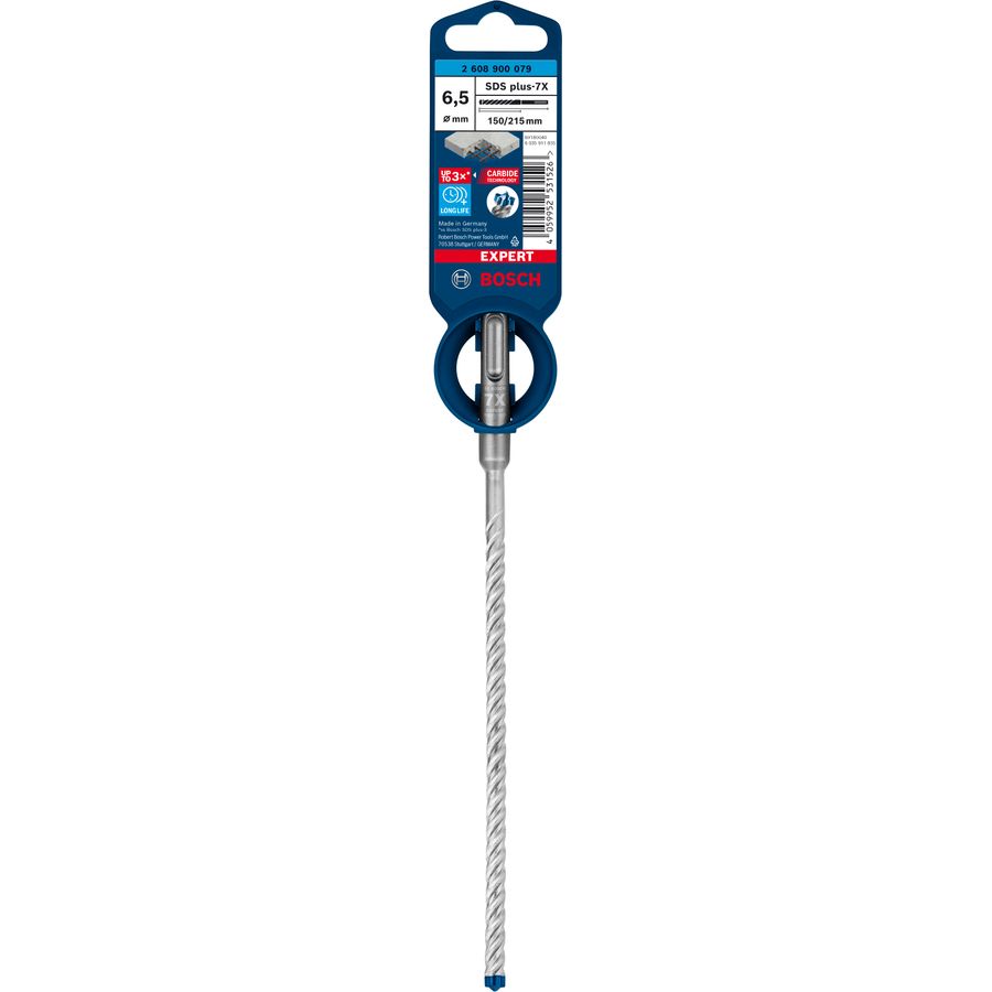 M6.5 x 215mm Bosch EXPERT SDS plus-7X Hammer Drill Bit