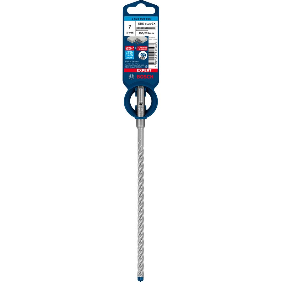 M7 x 215mm Bosch EXPERT SDS plus-7X Hammer Drill Bit
