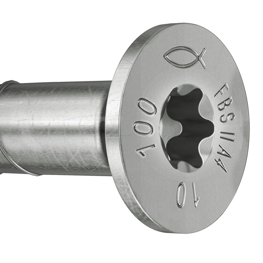 Fischer FBS II Ultracut Concrete Screw 8 X 90 25/- SK R Countersunk Head  Stainless Steel 543581