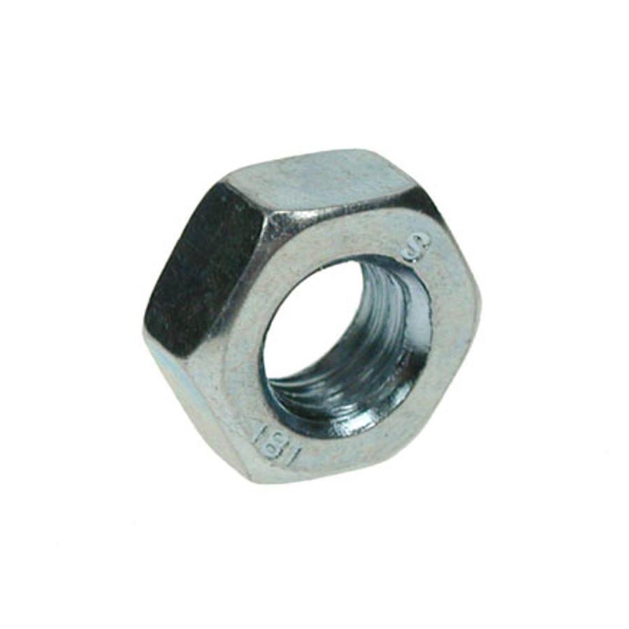 M20 Hexagon Fullnuts DIN 934 Cl.8 BZP