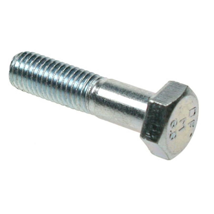 M10 x 30mm High Tensile Hex Bolt DIN 931 BZP