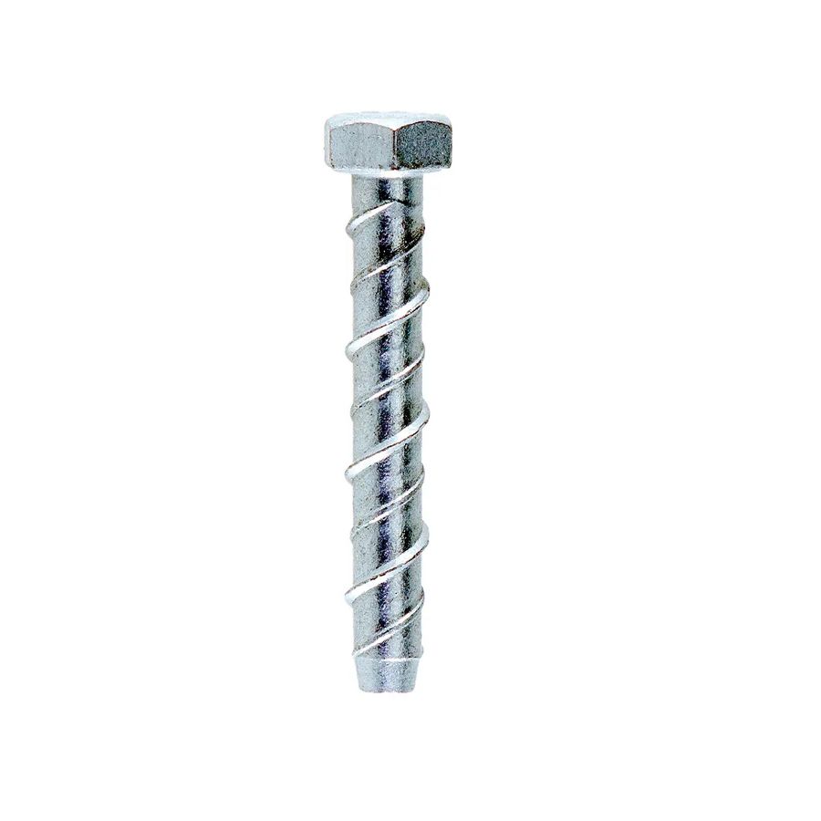 JCP 8mm x 75mm ETA Option 1 Hexagon Head Ankerbolt Concrete Screw BZP