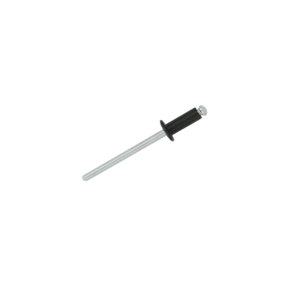 4.0 x 10mm Aluminium / Steel Dome Head RAL 9005 Black JRP Rivets