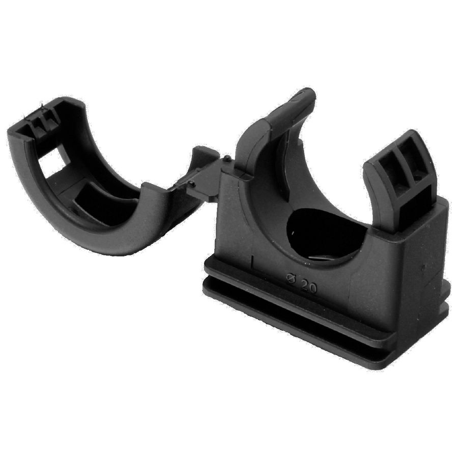 Atkore Koreflex Black Hinged Nylon Clip For 16mm Flexible Conduit