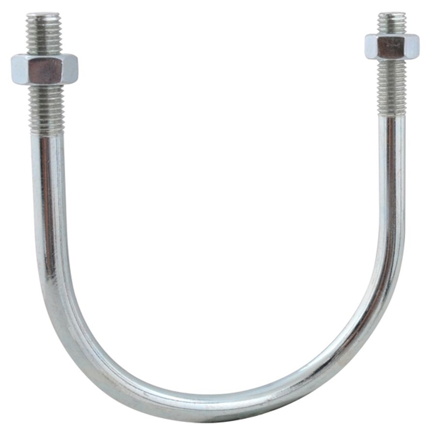 15nb x 6mm Standard U Bolt BZP