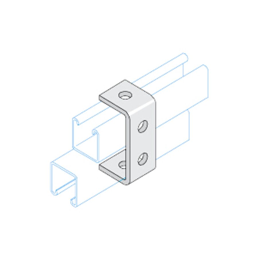 Unistrut Double Channel Bracket HDG P1044