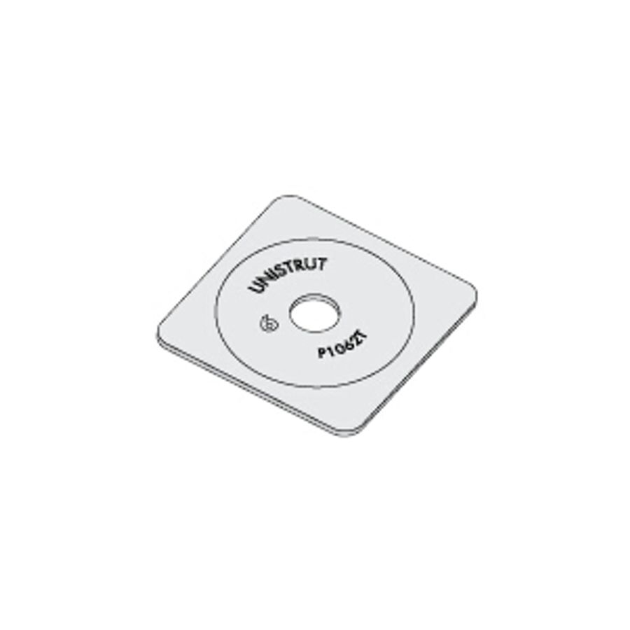 Unistrut Domed Plate M6 PG