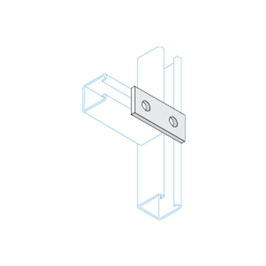 Unistrut 2 Hole Plate P1065