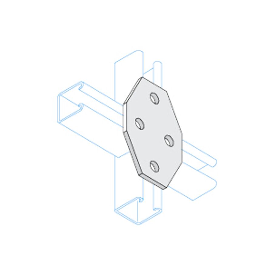 Unistrut Delta Cross Fitting P1580