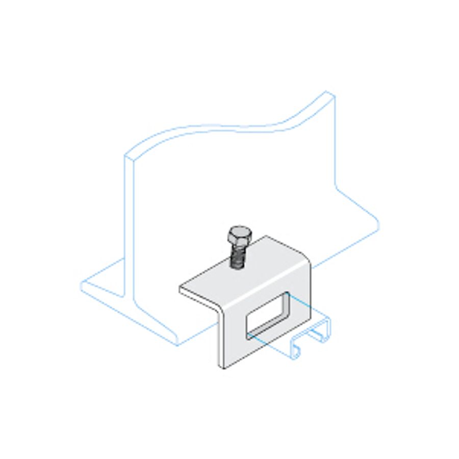 Unistrut Window Beam Clamp Half Channel P1796-A