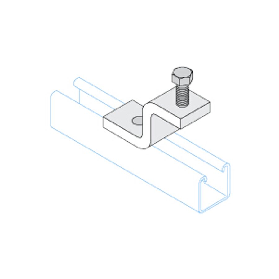 Unistrut Z Beam Clamp HDG