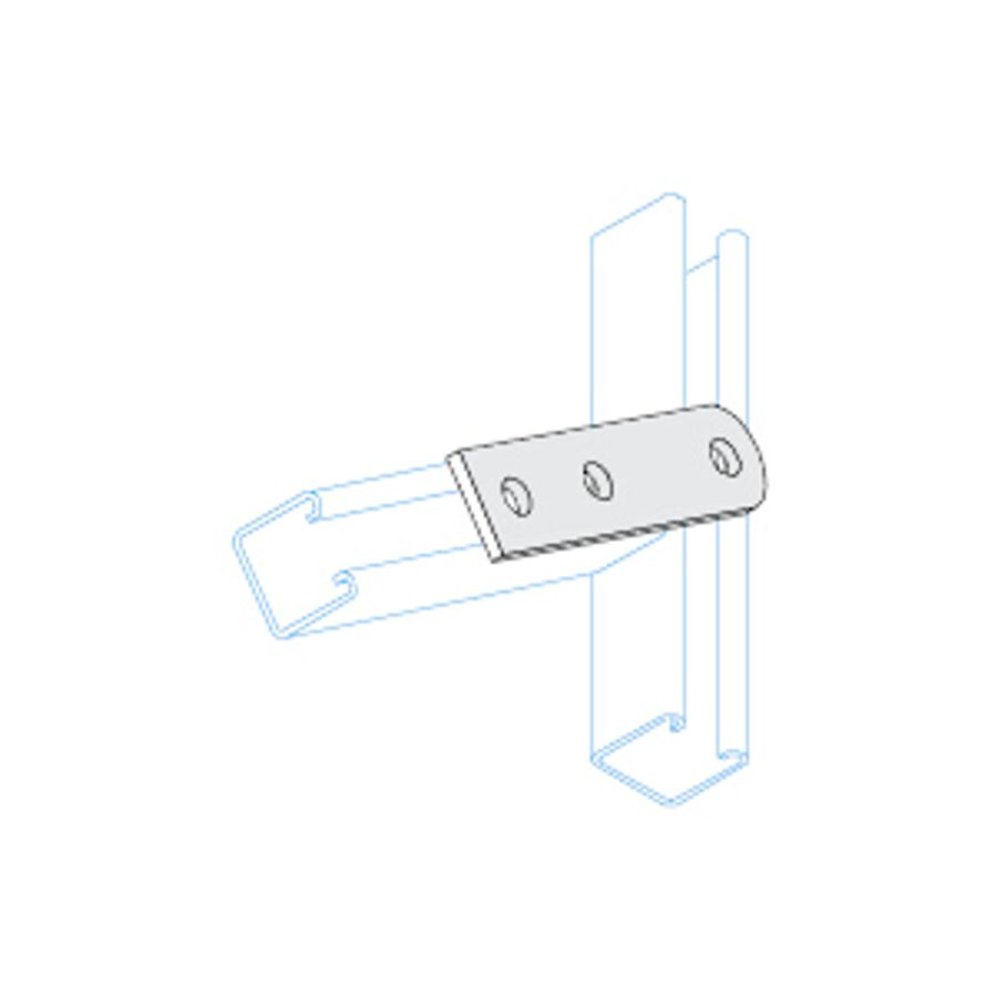 Unistrut Flat Variable Fitting HDG