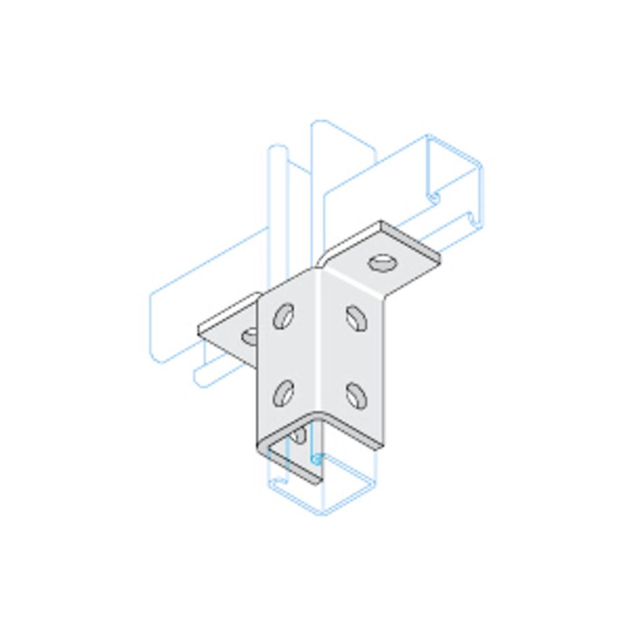 UNISTRUT 2+6 HOLE WING FITTING P2346