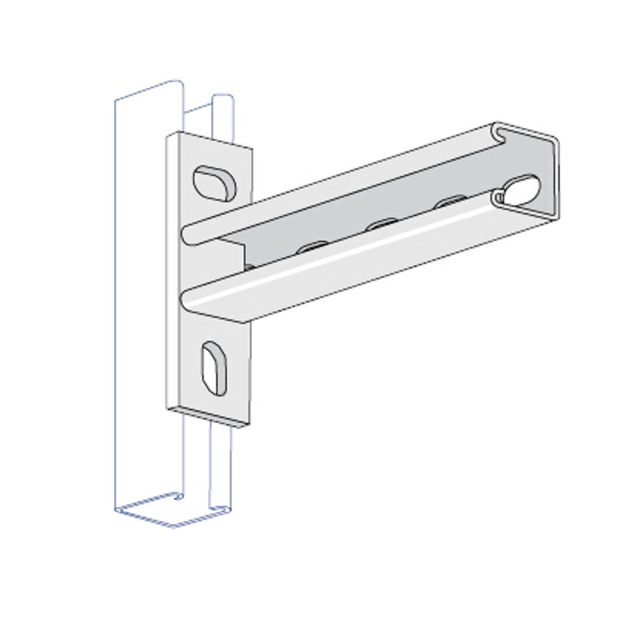 Unistrut Cantilever Bracket (Slotted) P2668T/300H