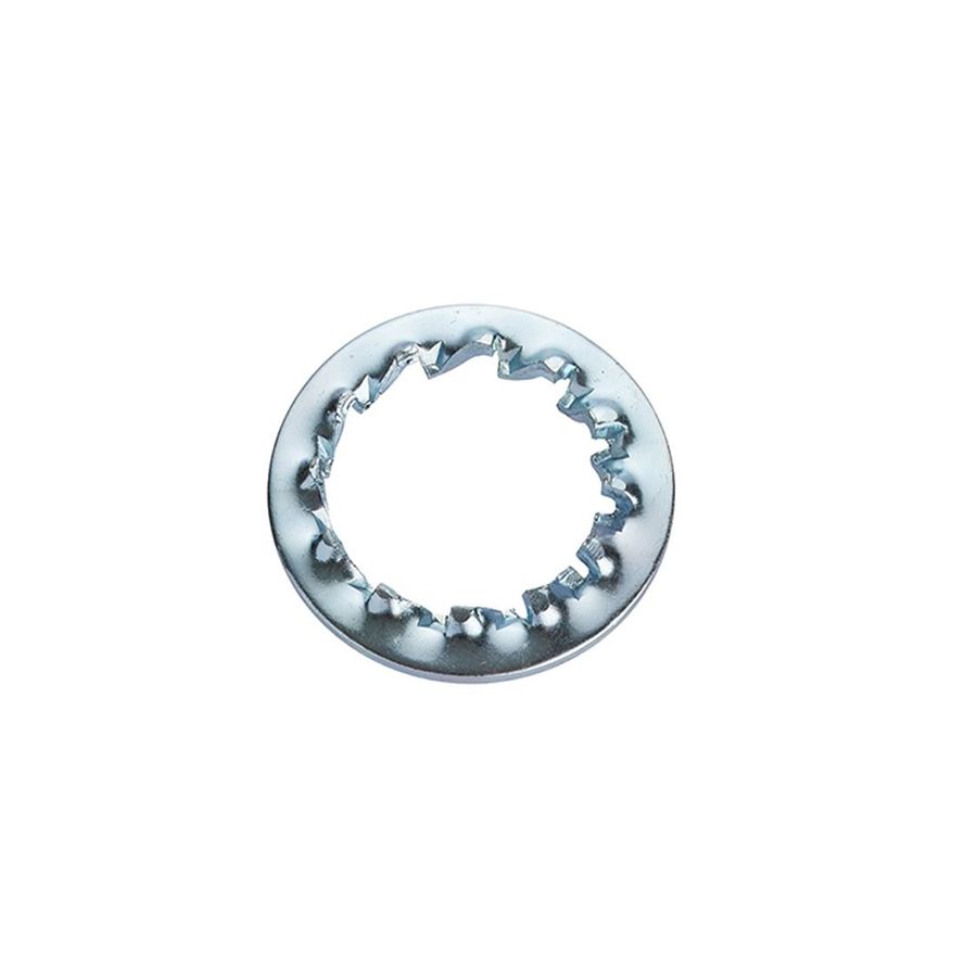 M6 Shakeproof Washer Internal Serrated DIN 6798J BZP
